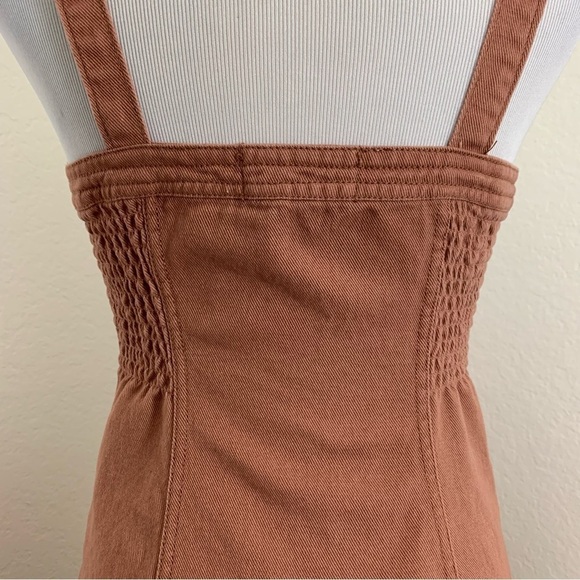 Pacsun Denim Dress Button Front Retro Size Small Cotton Sundress - Picture 6 of 16